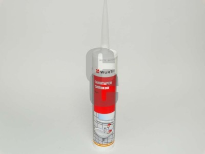 Силикон санитарен бял - Вюрт